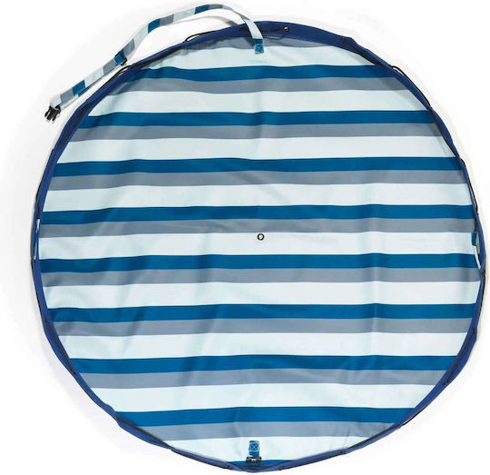 Play&go Covor Pentru Copii Albastru Rotund Cu Diametru 140cm Grosime 70mm