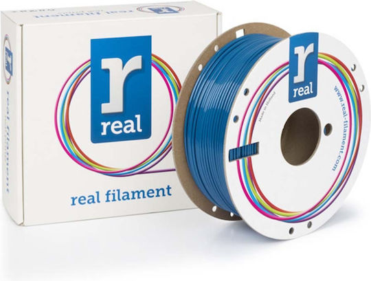 Real Filament PETG 3D Printer Filament 2.85mm Recycled Blue 1kg NLPETGRBLUE1000MM285 1τμχ (Spool)