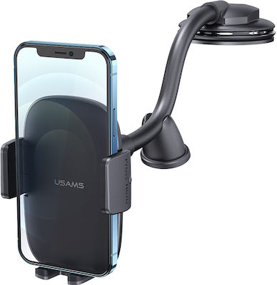 Usams Mobile Phone Holder Car US-ZJ065 with Adjustable Hooks Black