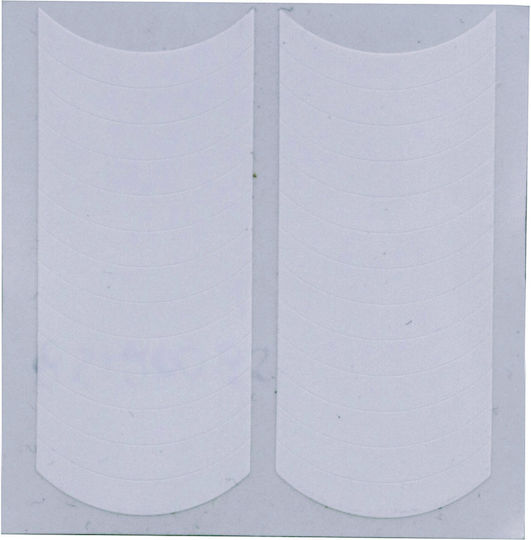 Various Aufkleber mit Design, Kunstaufkleber für Nägel in Weiß Farbe