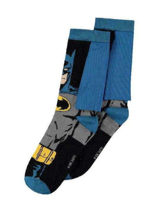 Difuzed Comics Batman Damen Gemusterte Socken Blau 1Pack