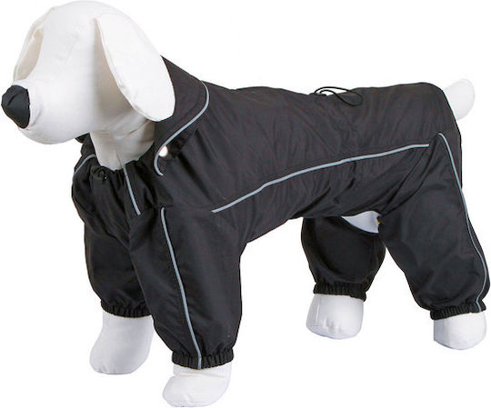 Kerbl Manchester Hundemantel Wasserdicht Schwarz mit Rückenlänge 50 cm.