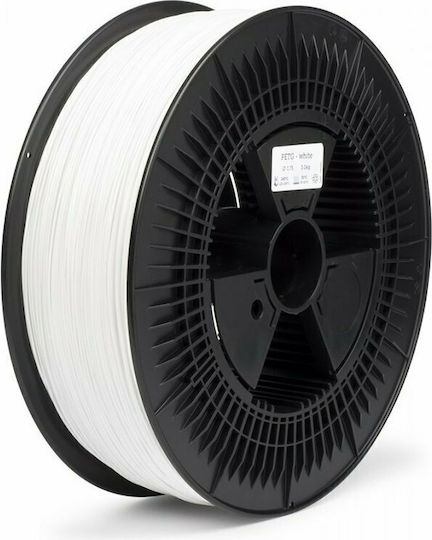 Real Filament PETG 3D Drucker Filament 2,85mm Weiß 5kg NLPETGSWEISS5000MM285 1Stück (Spule)