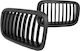 Carner Καρδιές Μάσκας για Bmw 3 E36 1990-1996 Μαύρο Ματ με 9 Γραμμές 2τμχ