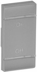 Legrand Power Socket Front in Silver Color 755577