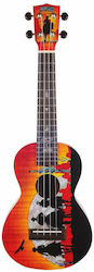 Mahalo Artist Elite Wild West Concert Ukulele