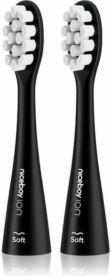 Niceboy Ion Sonic Резервни глави за Soft Black 2 бр