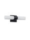 GloboStar Anais Modern Lamp Bathroom with Socket G9 Black 34x11cm