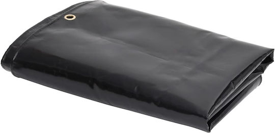 vidaXL Waterproof Tarpaulin 650gr/m² 3.5x2.5m. Heavy Duty Black