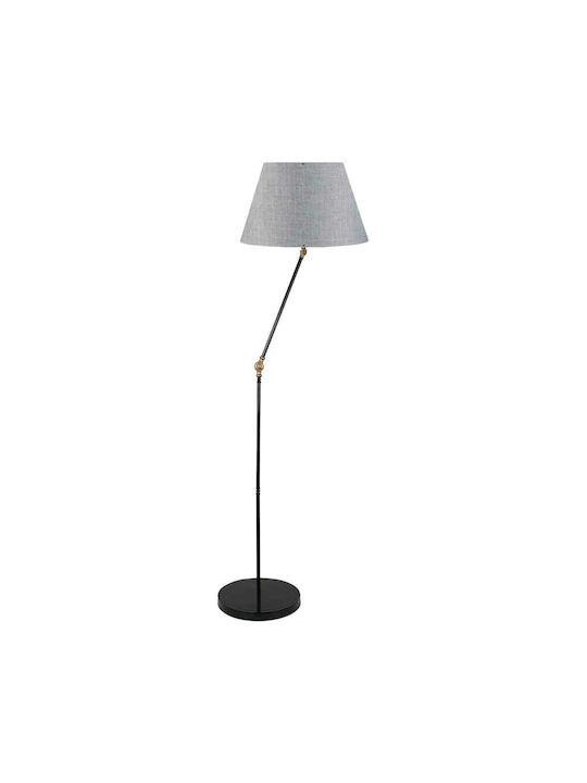 Freebox Floor Lamp H150xW38cm. with Socket for Bulb E27 Black