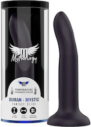 Mythology Duman Mystic Dildo Dildo With Suction Cup Black 17cm