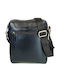 Leather Men's Bag Shoulder / Crossbody Black