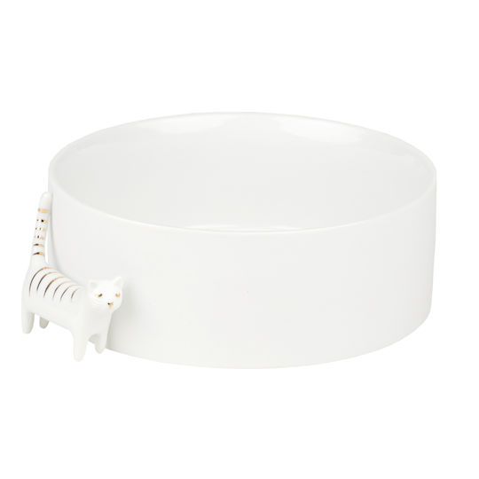Raeder Bol Decorativ Porțelan Alb 14x14x3.5cm 1buc