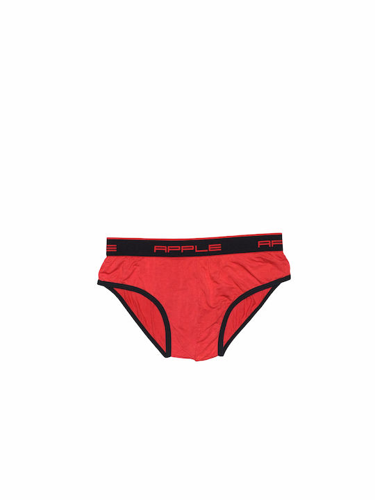 Apple Boxer Men's Slip Red / Black