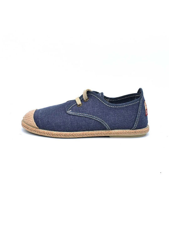 Alegria Yikama Egeo 9302 Espadrilles für Kinder Blau/Grün