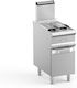 MBM Φριτέζα Υγραερίου 12.5kW Χωρητικότητας 7lt 40x73x118cm FRG74A2V