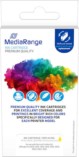 MediaRange Συμβατό Μελάνι Εκτυπωτή InkJet HP 963XL 3JA29AE Κίτρινο
