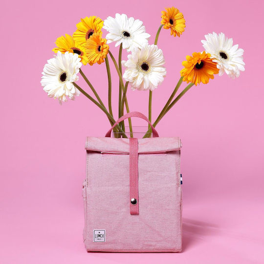 The Lunch Bags Original School Insulated Hand Lunch Bag 5lt Rose 21 x 16 x 24cm