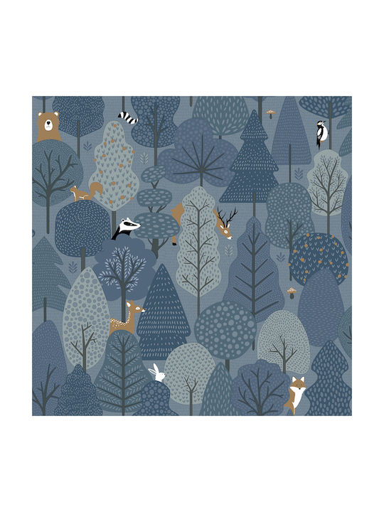 Ugepa Kids Wallpaper Vinyl Coated Forest L53xH1000εκ.