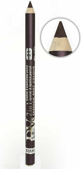 Davis 2 In 1 Eyeliner & Lipliner Pencil Μολύβι Χειλιών