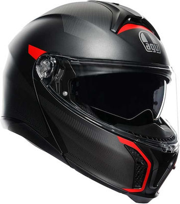 AGV Tourmodular Κράνος Μηχανής Flip-Up 1620gr με Pinlock και Sunvisor