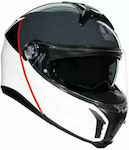 AGV Tourmodular Flip-Up Helmet with Pinlock and Sun Visor ECE 22.06 1620gr 211251E2OY002