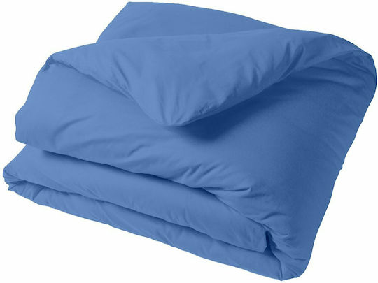 White Fabric Bettbezug Baumwolle Einzelbett 160x250 Essential Ciell