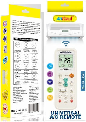 Q-YK1059 Universal Telecomandă pentru Aer Conditionat