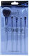 Make Up Brushes Set with Synthetic Bristle 5 Pieces