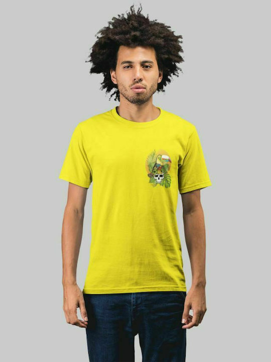 T-Shirt mit tropischer Ausstrahlung - LEMON