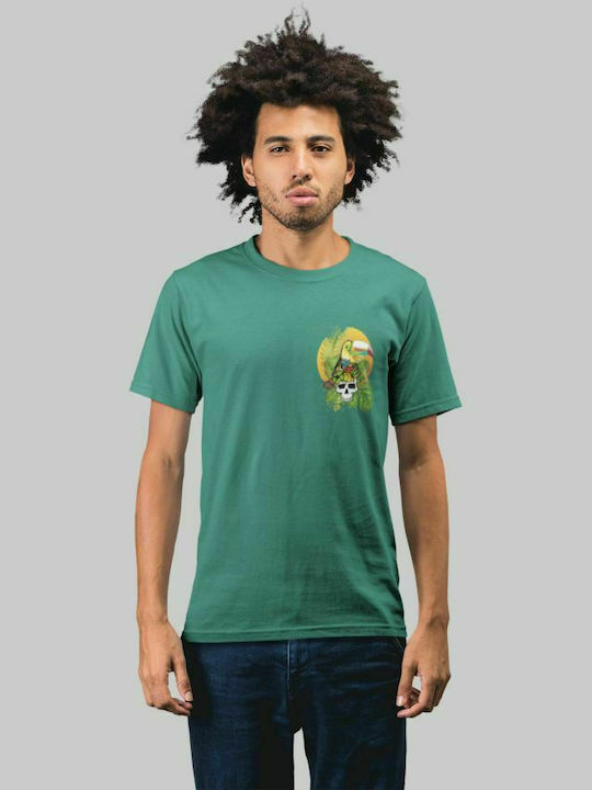 Tropische Schwingungen T-Shirt - EMERALD