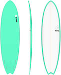 Torq Epoxy TET 7.2 Surfboard Fisch Seegrün