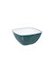 Atmosphera Serving Bowl Square Plastic Petrol 14x14cm