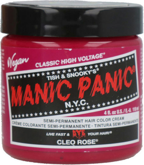Manic Panic Classic High Voltage Vopsea Temporară de Păr Cleo Rose 118ml