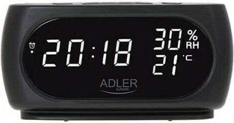Adler Επιτραπέζιο Ψηφιακό Ρολόι με Ξυπνητήρι AD 1186 Adler Επιτραπέζιο Ψηφιακό Ρολόι με Ξυπνητήρι AD 1186
