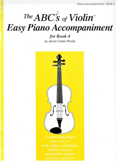 Carl Fischer The ABC's Of Violin Easy Piano Accompaniment for Book 4 Lernmethode für Klavier