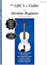 Carl Fischer Rhoda - The ABC's Of Violin for The Absolute Beginner Book 1 Μέθοδος Εκμάθησης για Βιολί