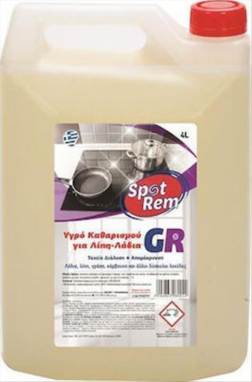 Spot Rem Grease Cleaner Liquid 4lt