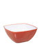Atmosphera Salatieră Plastic Roșie 19x19x9cm 1buc