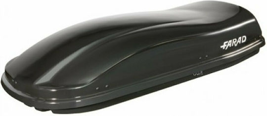 Farad Marlin Car Roof Box With Dual-Side Opening 680lt Black Glossy