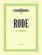 Edition Peters Rode - 24 Caprices EP8829 Sheet Music for Viola