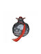 Inart de birou Amulet Rodie Gri Ceramic 6.5x7cm 1buc