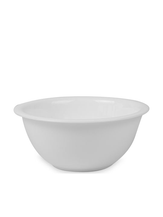 Bormioli Rocco Easy 00.56141 Glass Salad Bowl White 18.6x18.6cm 12pcs