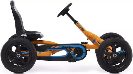 Go Kart Μονοθέσιο με Πετάλι Πορτοκαλί