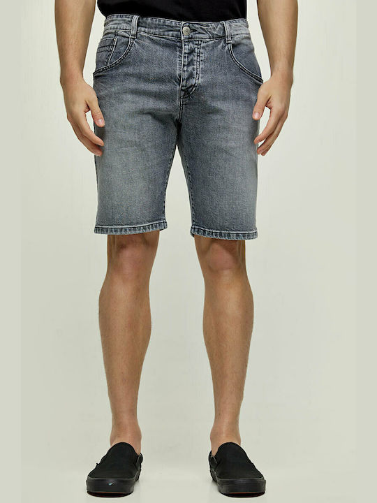 Edward Jeans Men's Shorts Jeans Gray