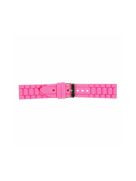 Tzevelion Rubber Strap Pink 20mm