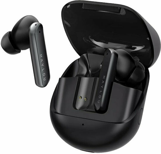 Haylou X1 Pro In-ear Bluetooth Handsfree Ακουστικά με Θήκη Φόρτισης Μαύρα