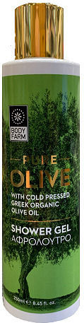 Bodyfarm Pure Olive Gel Bubble Bath with Hyaluronic Acid Soothing 250ml