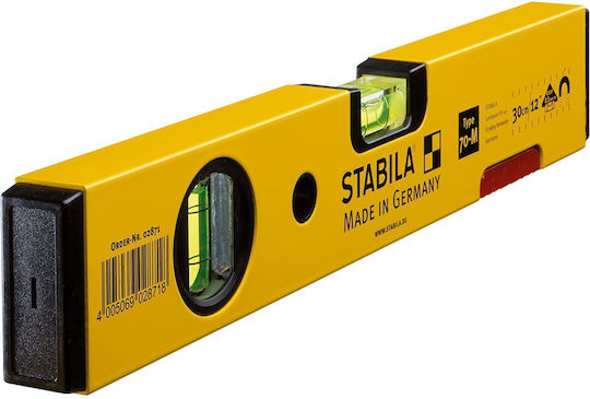 Stabila Type 70 M Нивелир Алуминиев Магнитен 30бр с 2 Очи
