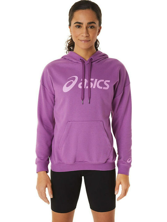 ASICS Damen Sweatshirt Kapuzen Lila